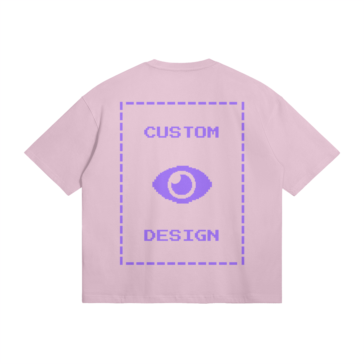 Pixelweaver Collection | PW Custom 280GSM Boxy T-Shirt Back | DEJA