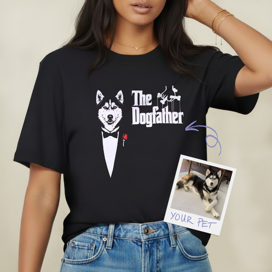 Pixelweaver Templates Collection | The Dogfather Custom T-shirt | DEJA
