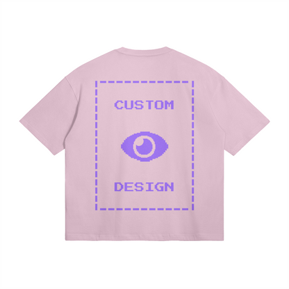 Pixelweaver Collection | PW Custom 280GSM Boxy T-Shirt Back | DEJA