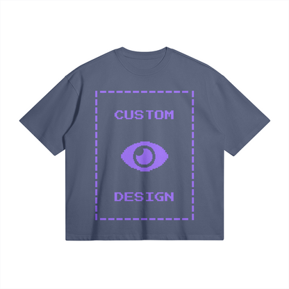 Pixelweaver Collection | PW Custom 280GSM Boxy T-Shirt Front | DEJA