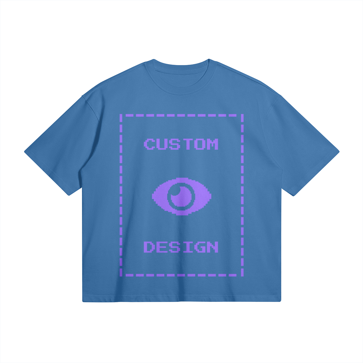 Pixelweaver Collection | PW Custom 280GSM Boxy T-Shirt Front | DEJA