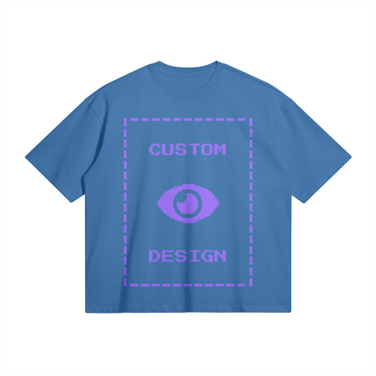 Pixelweaver Collection | PW Custom 280GSM Boxy T-Shirt Front | DEJA