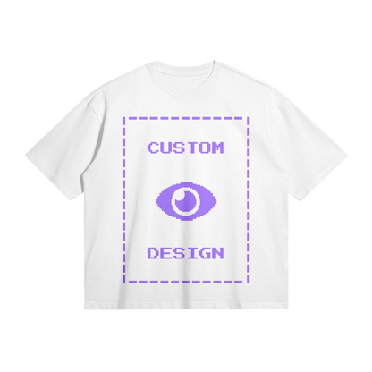 Pixelweaver Collection | PW Custom 280GSM Boxy T-Shirt Front | DEJA