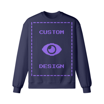 Pixelweaver Collection | PW Custom 370GSM Heavyweight Oversized Sweatshirt Front | DEJA