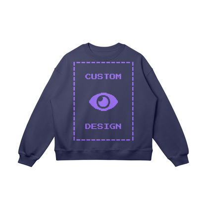 Pixelweaver Collection | PW Custom 370GSM Heavyweight Oversized Sweatshirt Front | DEJA